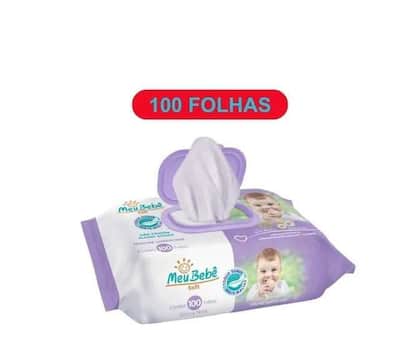 Imagem de Toalha umedecida meu bebe soft  c/100un hygieline