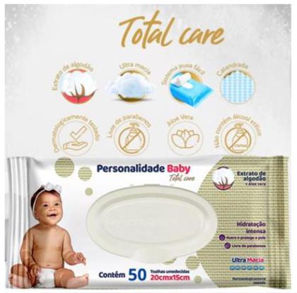 Imagem de Toalha Umedecida Personalidade 50 Unidades - Eurofral