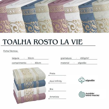 Imagem de Toalhão de Rosto Alta Absorção - 100% Algodão