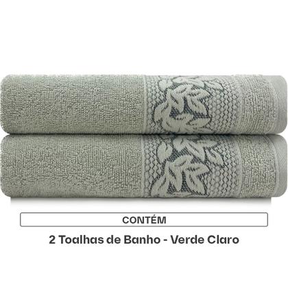 Imagem de Toalhas de Banho Karsten 100% Algodão Kit com 2 peças Provence