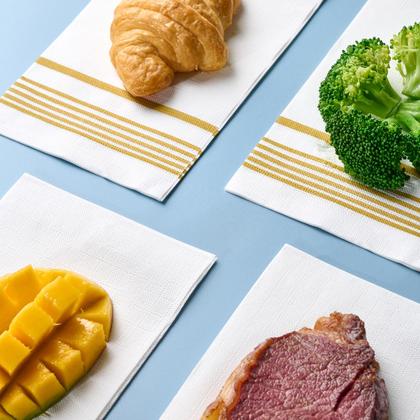 Imagem de Toalhas de mão descartáveis JOLLY CHEF, guardanapos de papel de 3 camadas, pacote com 400