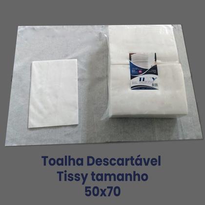 Imagem de TOALHAS DESCARTAVEIS TISSY 50x70 LIMPEZA AUTOMOTIVA 200 UNI