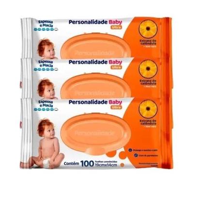 Imagem de Toalhas Umedecidas Personalidade Baby Ultra C/100 - Eurofral