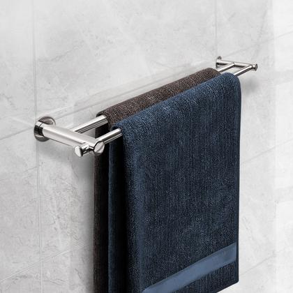 Imagem de Toalheiro Duplo 60 Cm Inox - Kromus RD0111