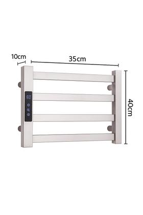 Imagem de Toalheiro Elétrico Aço Inox Térmico Display Digital 30x45