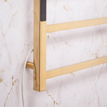 Imagem de Toalheiro Elétrico Aço Inox Térmico Display Digital 70X50