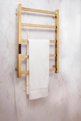 Imagem de Toalheiro Elétrico Aço Inox Térmico Display Digital 70X50