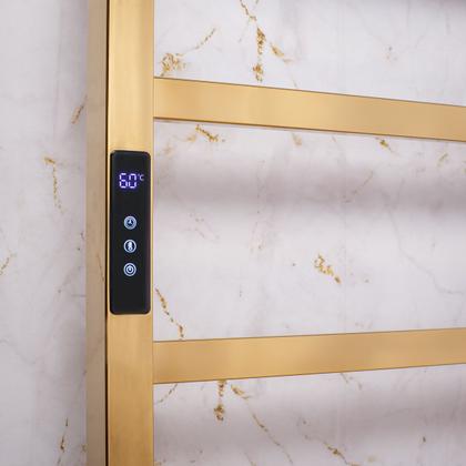 Imagem de Toalheiro Elétrico Aço Inox Térmico Display Digital 70X50