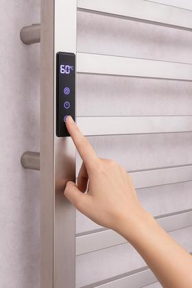 Imagem de Toalheiro Elétrico Inox Térmico Display Digital 30X45 - 110V