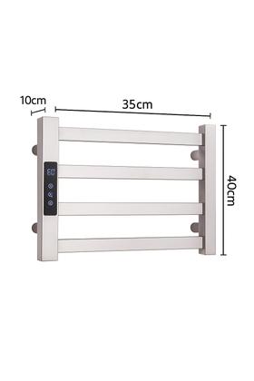 Imagem de Toalheiro Elétrico Inox Térmico Display Digital 30X45 - 110V