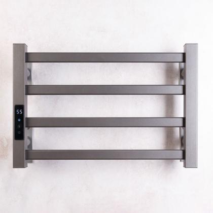 Imagem de Toalheiro Elétrico Térmico Aquecido 30x 45 Cinza 110V