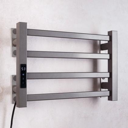 Imagem de Toalheiro Elétrico Térmico Aquecido 30x 45 Cinza 110V