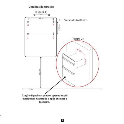 Imagem de Toalheiro Elétrico Térmico De Toalhas E Radiador De Ambiente