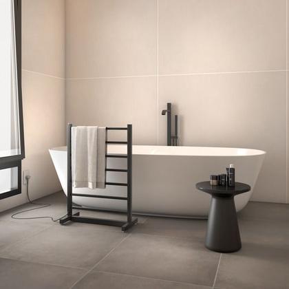 Imagem de Toalheiro Termico De Chao Inox Bivolt 2 Toalha - By Crismoe