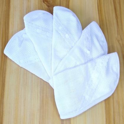 Imagem de Toalhinhas de Boca Bebê Kit Higienização com 11 Unidades 100% Algodão Dupla Camada