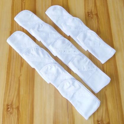 Imagem de Toalhinhas de Boca Bebê Kit Higienização com 11 Unidades 100% Algodão Dupla Camada