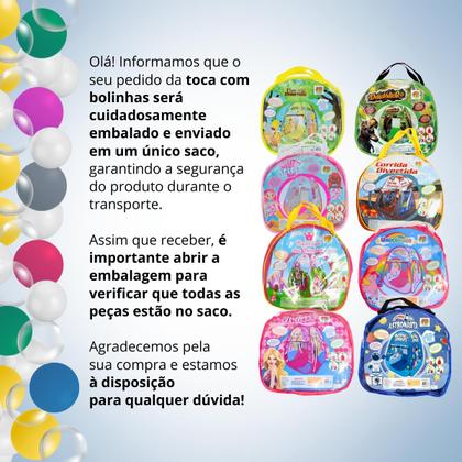 Imagem de Toca Barraca Infantil Divertida + 25 Bolinhas Cores + Surpresa