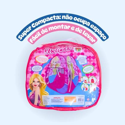 Imagem de Toca Barraca Infantil Divertida + 25 Bolinhas Cores + Surpresa