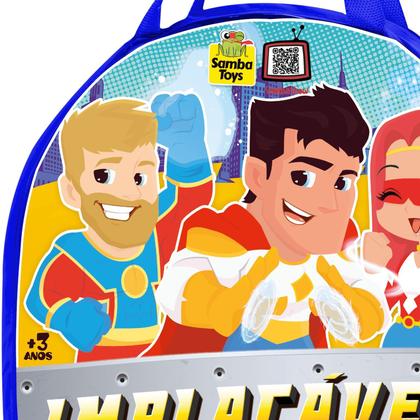 Imagem de Toca Barraca Infantil Heróis Implacáveis Com 100 Bolinhas - Samba Toys
