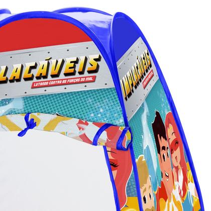 Imagem de Toca Barraca Infantil Heróis Implacáveis Com 100 Bolinhas - Samba Toys