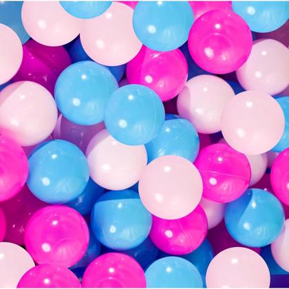 Imagem de Toca Barraca Infantil Piquenique das Princesas Rosa com 25 Bolinhas