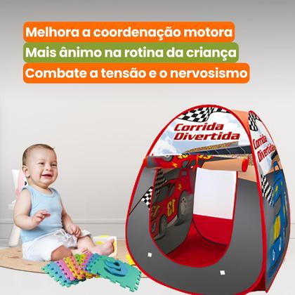 Imagem de Toca Barraca Infantil Tapete EVA Numérico Didático Educativo