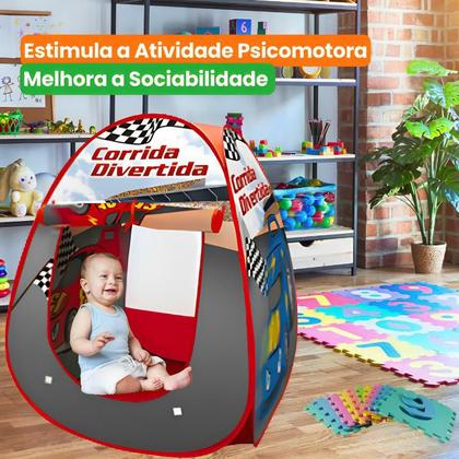 Imagem de Toca Barraca Infantil Tapete EVA Numérico Didático Educativo