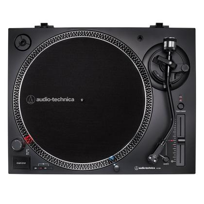 Imagem de Toca Discos Audio-Technica, Acionamento Direto, Analógico e Digital, USB, Bivolt, Plug Tipo C, Preto - AT-LP120XUSB-BK