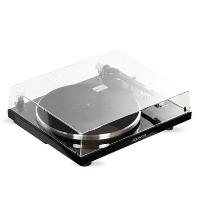 Imagem de Toca Discos Belt Drive Polyvox Bluetooth com acionamento automático por correia Preto, Bivolt 120/240V