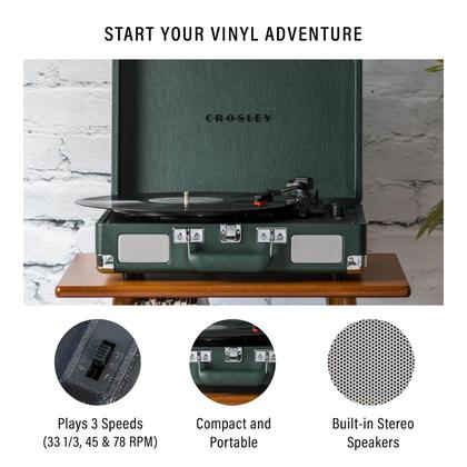 Imagem de Toca-Discos de Vinil Crosley CR8005F-EM Cruiser