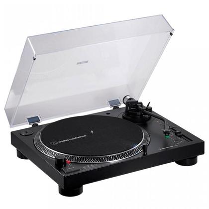 Imagem de Toca Discos Semiprofissional Audio Technica, Bluetooth, Analógico e Digital, USB, Preto - AT-LP120XBT-USB-BK