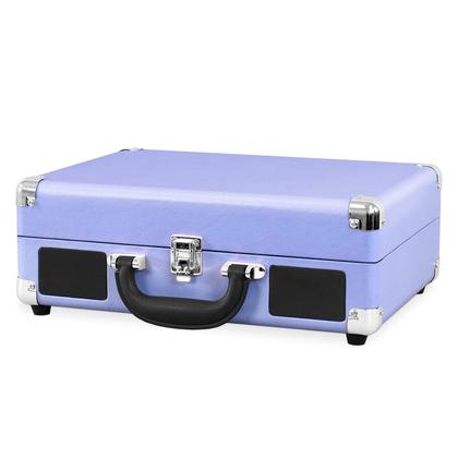 Imagem de Toca-discos Victrola Vintage Bluetooth Lavender de 3 velocidades