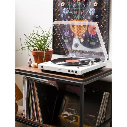 Imagem de Toca Discos Vinil Audio Technica At Lp-60x Bluetooth Automático Branco