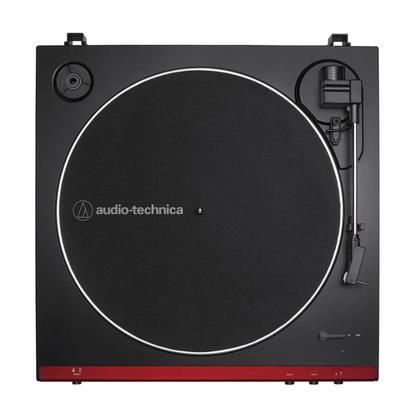 Imagem de Toca Discos Vinil Automático Vermelho Bivolt Estéreo At-lp60x-bk Audio-technica
