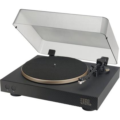 Imagem de Toca-Discos Vinil Bluetooth JBL Spinner BT, Hi-Fi Premium, Preto com Dourado - JBLSPINNERBTGLDBR