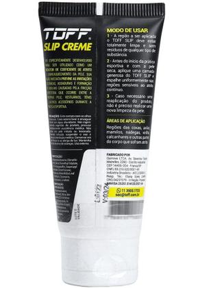 Imagem de Toff Slip Creme Antiatrito contra Assadura para Esportes 60g