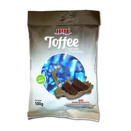 Imagem de Toffee Caramelo De Chocolate Zero Hué 100G (6 Unidades)