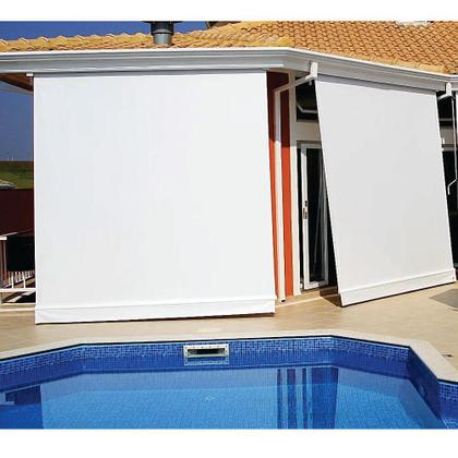 Imagem de Toldo Cortina Branco - 2,20m x 3,20m - kit completo