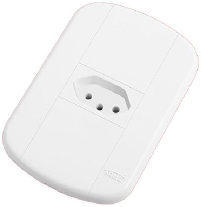 Imagem de Tomada 20 Amperes Tripolar Branco 3p Blanc Fame 3916