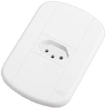 Imagem de Tomada 20 Amperes Tripolar Branco 3p Blanc Fame 3916