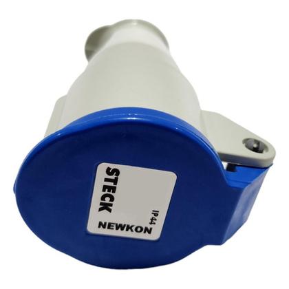 Imagem de Tomada De Acoplamento 2p+t 16a 200/250v Azul N3056 Steck