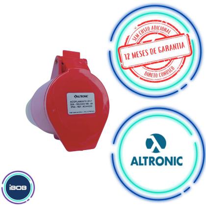 Imagem de Tomada de acoplamento 3p+t  32a  380/440v