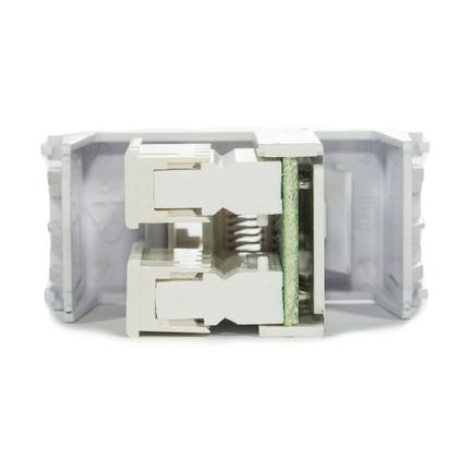 Imagem de Tomada De Comunicacao Rj45 Cat 5E Refinatto Weg Branco