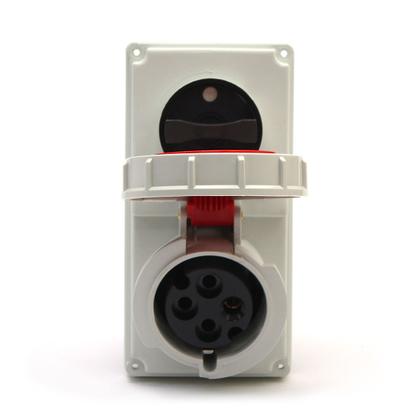 Imagem de Tomada de Embutir com Bloqueio Mecânico 3 horas Strahl