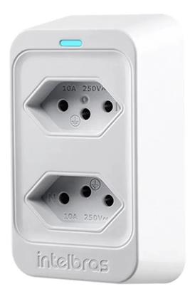 Imagem de Tomada De Proteção Contra Surtos Elétricos Intelbras Eps 302 Branco 