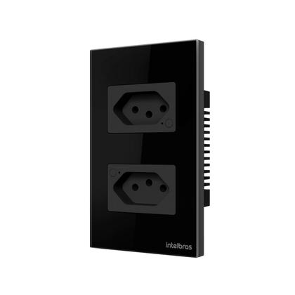 Imagem de Tomada Dupla 10A SMART WI-FI ETS 1002 Preto 4850065
