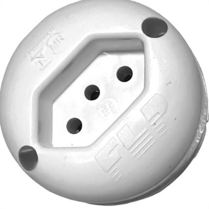 Imagem de Tomada Externa Flp 2P+T. 10A Branca - Kit C/10 Pecas