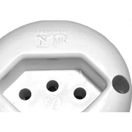 Imagem de Tomada Externa Flp 2P+T. 10A Branca - Kit C/10 Pecas