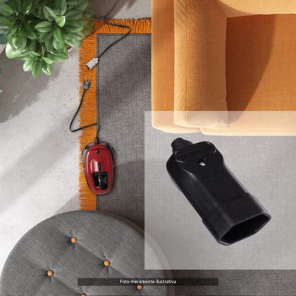 Imagem de Tomada Fêmea 20A 3 pinos Preta MarGirius