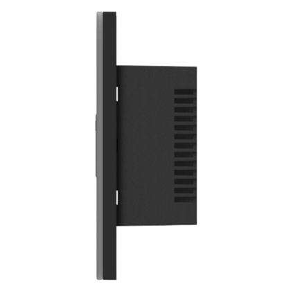 Imagem de Tomada intelbras ets 2002  simples com 2 tecla touch preto